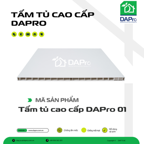 Tấm tủ cao cấp DAPro 01
