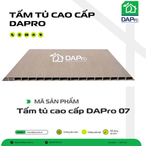 Tấm tủ cao cấp DAPro 07